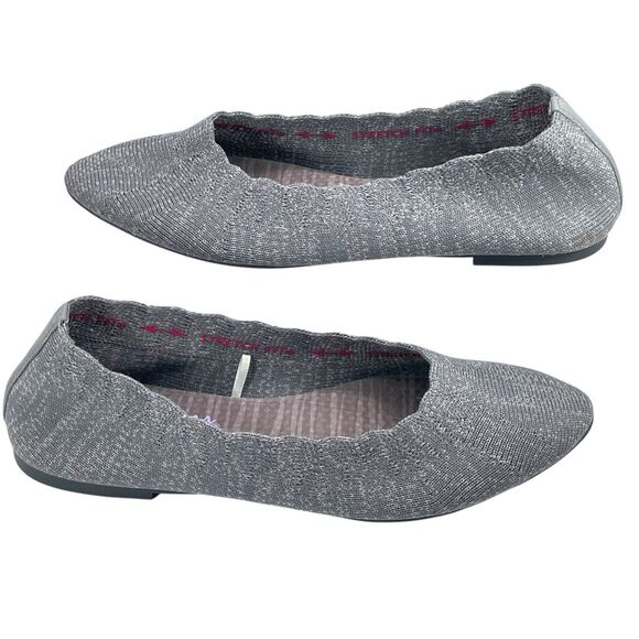 Skechers Shoes - Skechers Cleo Stretch Fit Gray Ballet Flats Women’s Size 7 Comfort